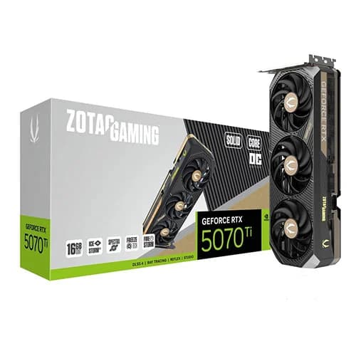 Zotac Gaming RTX 5070 Ti Solid Core OC 16GB Graphics Card
